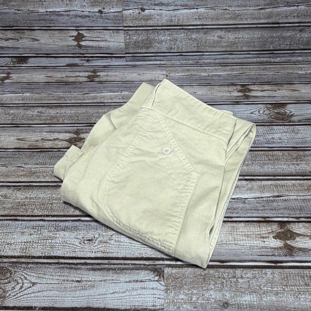 Z. Cavaricci Vintage Pants Women 26 Beige High Rise Tapered Leg Cotton